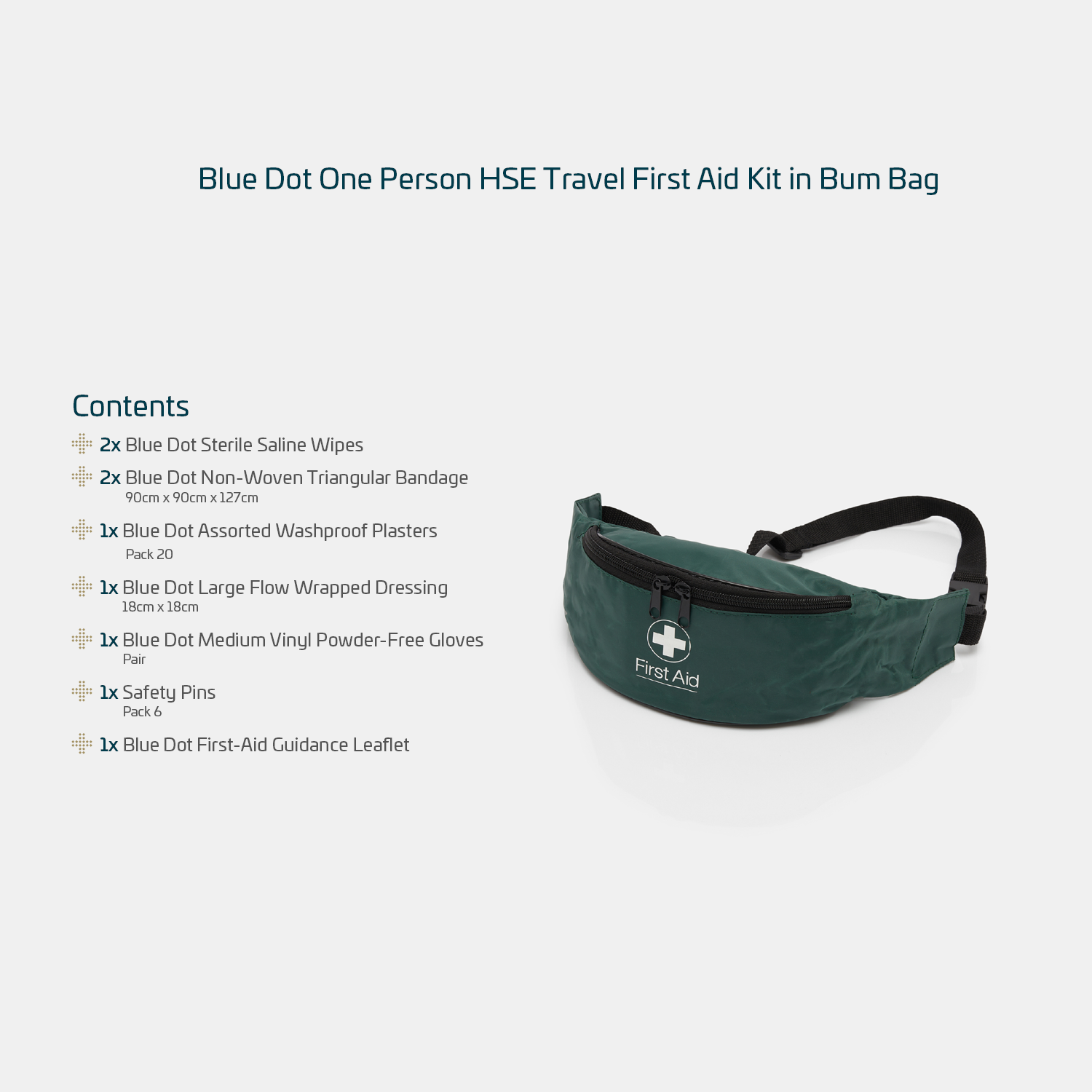 Bum Bag First Aid Kit - Image 3
