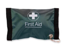 Rescue Breath Face Shield with Valve in Large Keyring Pouch CLEARANCE