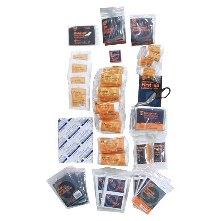 A refill kit for small first aid boxes