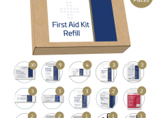 Refill for British Standard Medium Workplace First Aid Kit