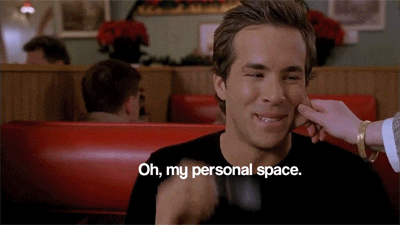 Oh, my personal space GIF