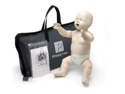 Prestan Professional Infant CPR/AED Training Manikin with CPR monitor - includes 10 lung bags