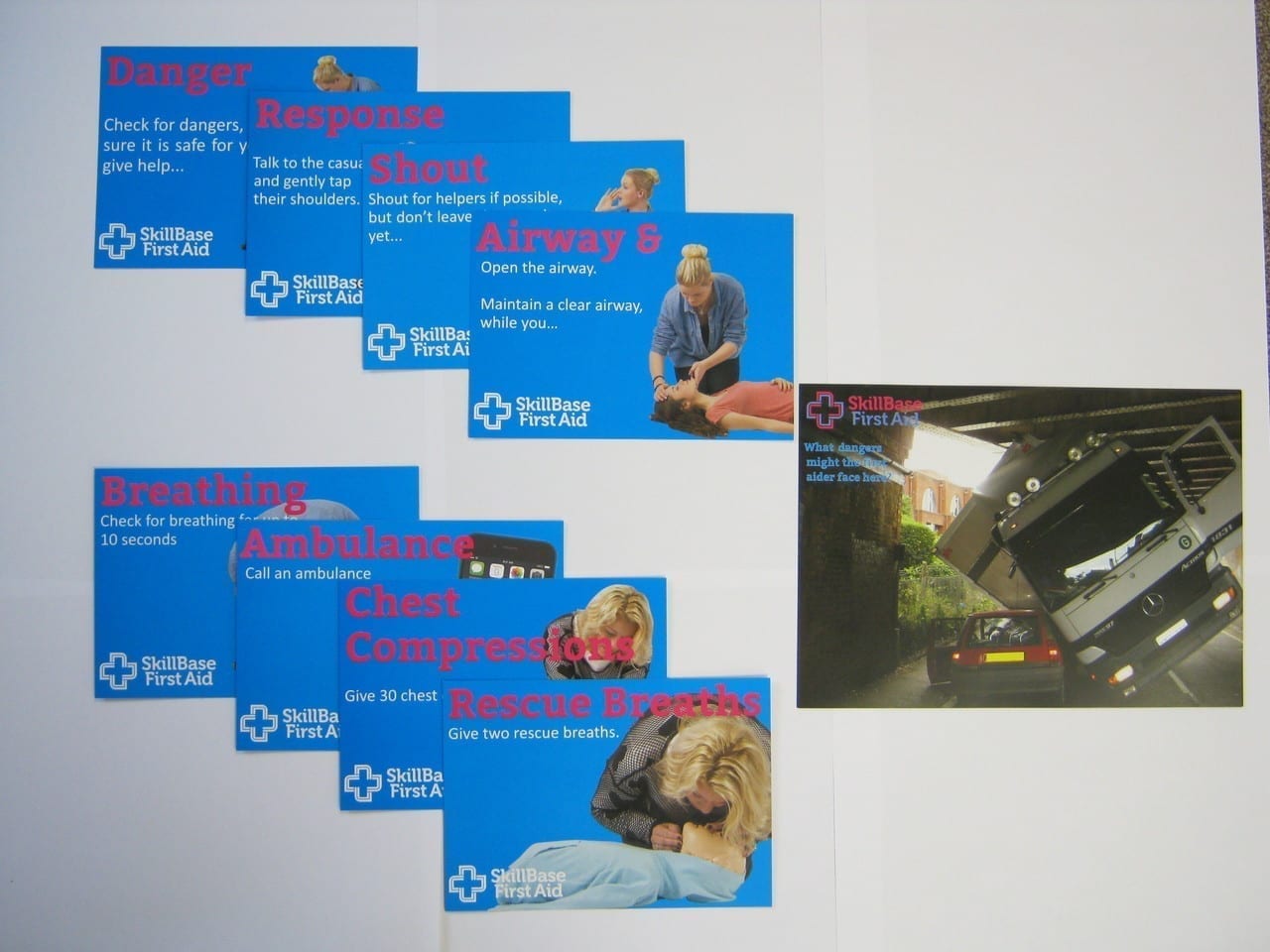 Drs A & B cards - Set of 3