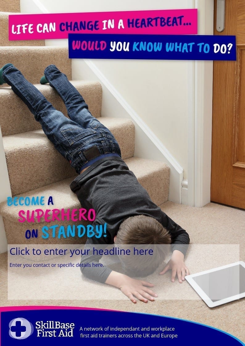 Life Can Change in a Heartbeat Course Promotion Posters