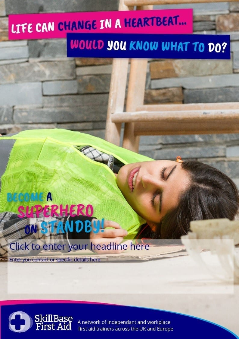 Life Can Change in a Heartbeat Course Promotion Posters