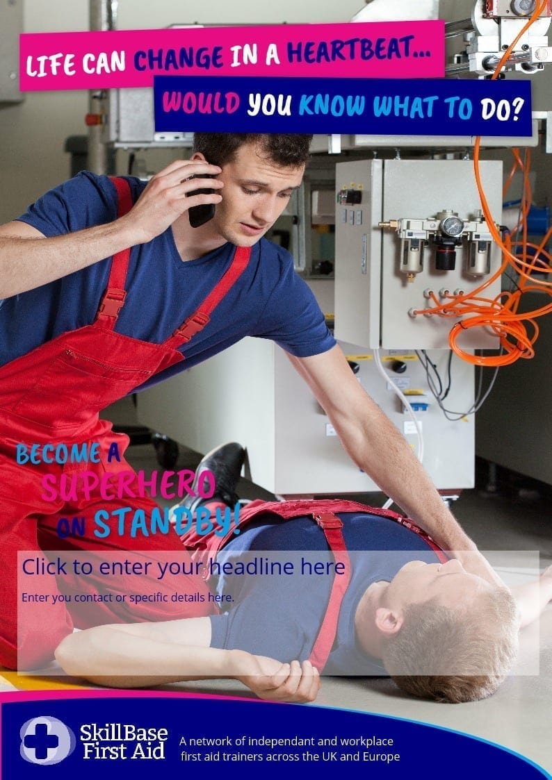 Life Can Change in a Heartbeat Course Promotion Posters