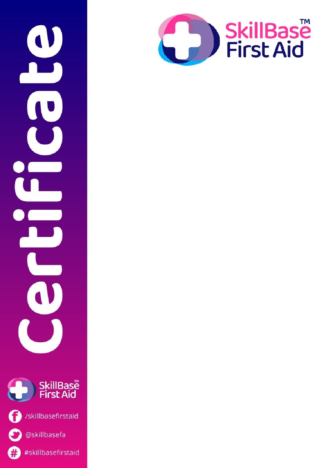 SkillBase First Aid