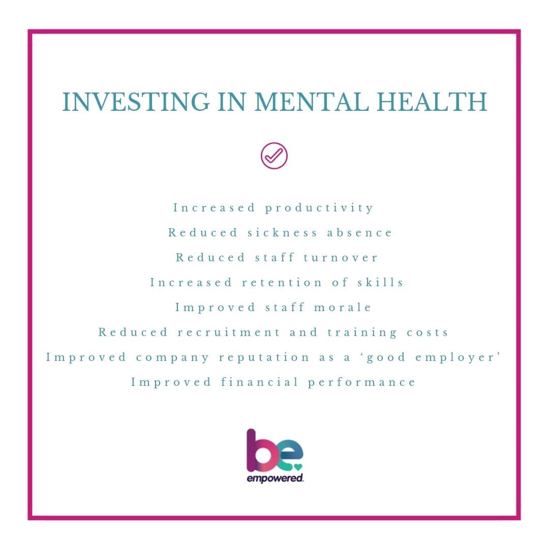 A decorative image on why investing in mental health is vital.