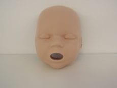 A replacement child manakin face