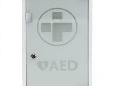 AED Metal Wall Cabinet with Glass Door