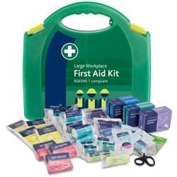 British Standard Large Workplace First Aid Kit in Aura Box