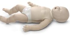 Prestan Professional Infant CPR/AED Training Manikin with CPR monitor - includes 10 lung bags