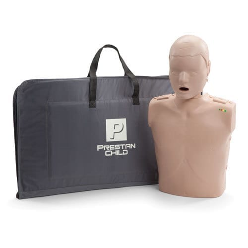 Prestan Professional Child CPR/AED Training Manikin with CPR monitor - includes 10 lung bags