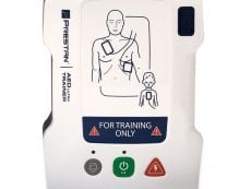 A prestan AED trainer